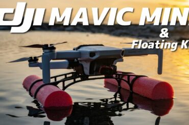 DJI ドローン Mavic Miniが着水！フローティングキットやその他サードパーティー製品を試してみます。川井浩二