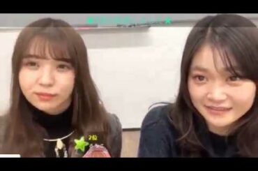 【欅坂46】石森虹花 共 小林由依 ISHIMORI NIJIKA x KOBAYASHI YUI SHOWROOM | 14 DECEMBER 2018