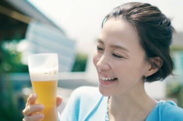 キリン一番搾り 糖質ゼロ　木村佳乃　日々驚き　15秒