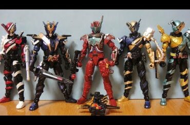 創動 仮面ライダービルド BUILD3 全6種 ブラッドスターク/クローズ/ライオンクリーナー/ファイヤーヘッジホッグ フルボトルで変身！ レビュー