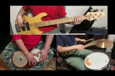 ドラマ相棒 「推理」cover ベース・ドラム・ボンゴ