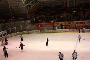 2011.1.16 日光アイスバックス対東北フリーブレイズ　ラスト3分の攻防