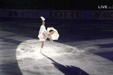 浅田真央 NHK杯 EX メリーポピンズメドレー