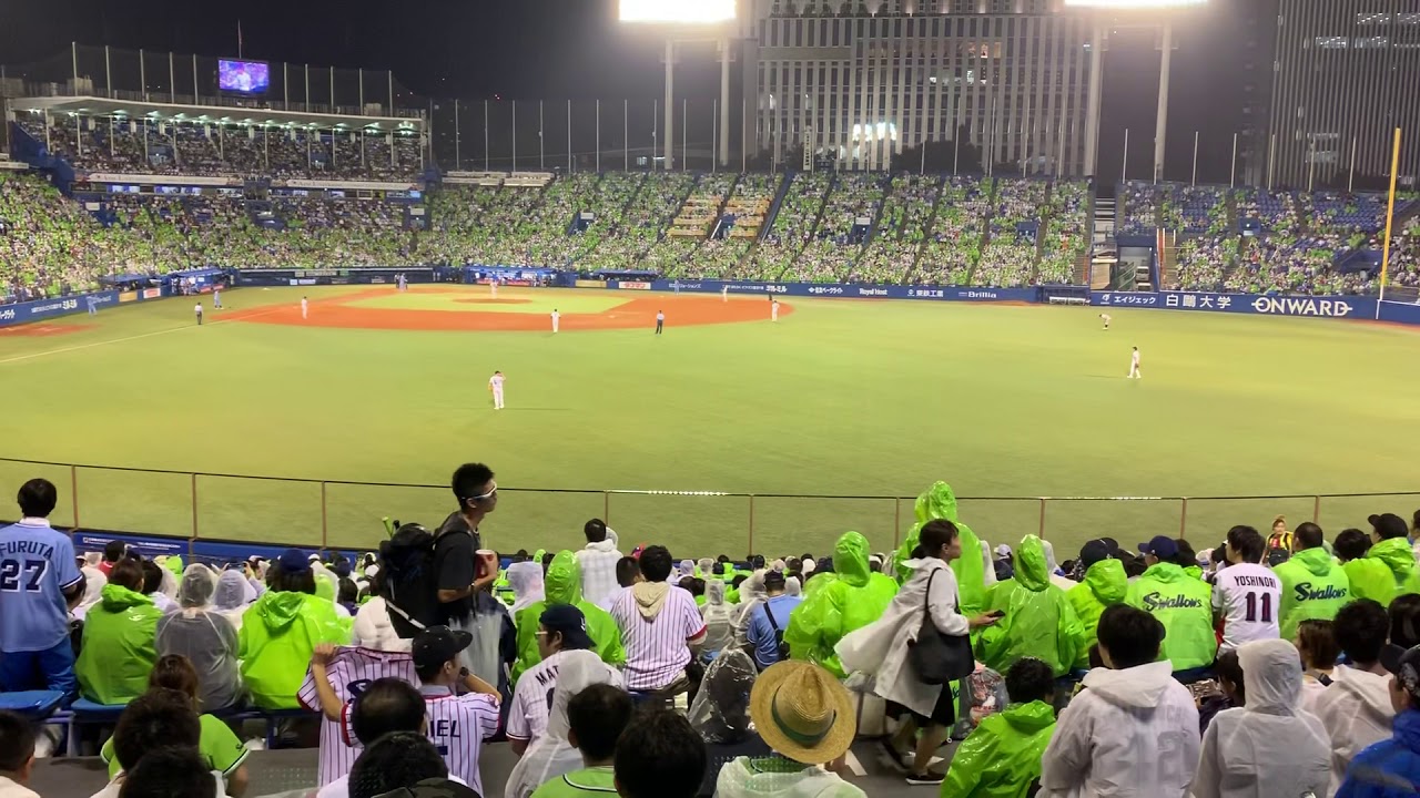 【スワローズドリームゲーム】笘篠賢治 応援歌（岡田ファンファーレあり）@神宮球場