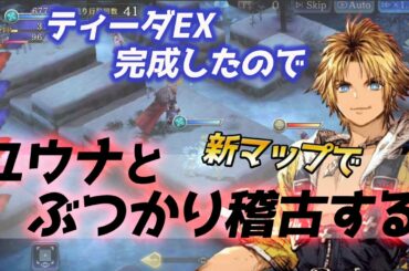 【FFBE幻影戦争】ギルドバトル新マップをEXティーダで試運転していく