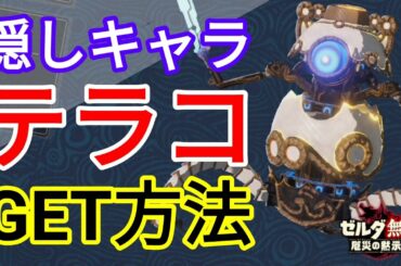 隠し仲間テラコ入手ミッション(ゼルダ無双・厄災の黙示録)