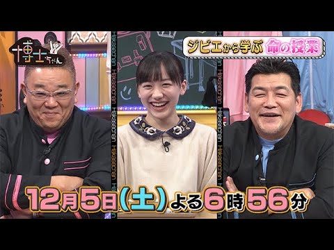 【サンドウィッチマン&芦田愛菜の博士ちゃん】2020年12月5日（土）放送！