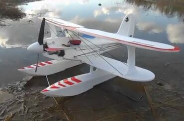 デコパネでスローフライト！2015 12 17 水上機Pitts