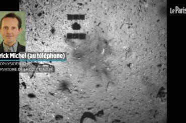 La sonde Hayabusa 2 touche la surface d'un astéroïde