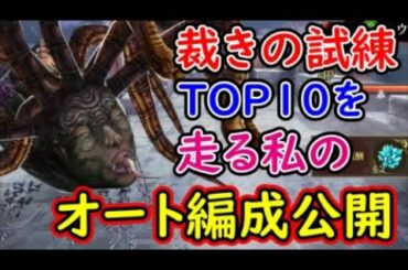 【FFBE幻影戦争】裁きの試練TOP10を走る私のオート編成公開！【WAR OF THE VISIONS】