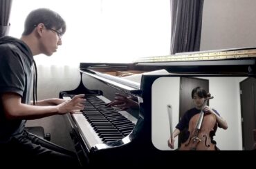 R.シューマン　歌曲《詩人の恋》op.48 第11-12曲（テレワークアンサンブル）チェリスト森山涼介さん　R.Schumann 《Dichterliebe》op.48 Nr.11-12