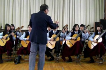 北杜高校ギター部　バッハ　主よ、人の望みよ喜びよ