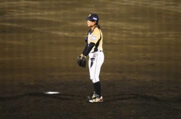 吉田えり 投手（１）2017/04/21 vs巨人三軍at佐野（栃木ゴールデンブレーブス）