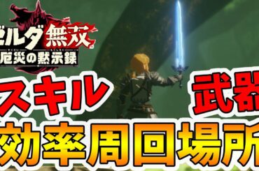 【ゼルダ無双 厄災の黙示録】最強武器・最強スキルの効率的な周回場所！【Hyrule Warriors age of calamity comparison】【naotin】