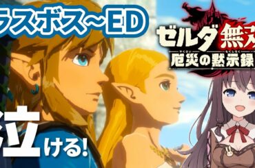 【ゼルダ無双】厄災の黙示録！ラスボス戦ガノン~エンディング！BotWの100年前のストーリー【Vtuber】実況 #13