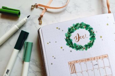 【LIVE】筆ペンマーカーで描く簡単なのにおしゃれなクリスマスリース！