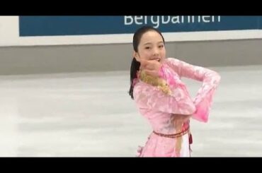Marin HONDA ,本田真凜 FS 2018 NebelhornTrophy