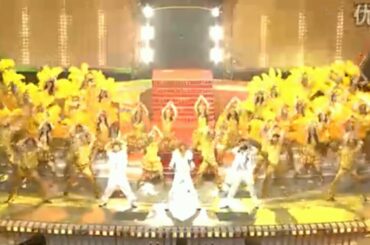 紅白歌合戦の裸みたいなシーンを逆再生してみた（DJOZMA・アゲ♂アゲ♂EVERY☆騎士）