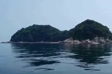 上関の漁場にて　山口県上関町