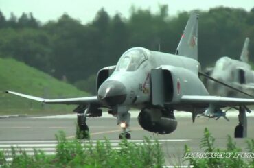 HD 爆近西滑走路!!! 航空自衛隊百里基地　F-4　ファントム
