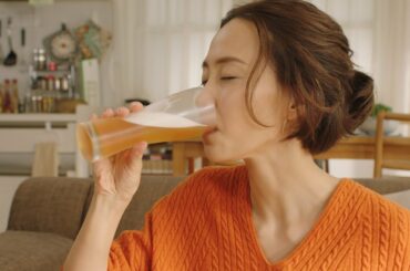 キリン一番搾り 糖質ゼロ  「木村佳乃　鳥の手羽先篇　6秒」篇