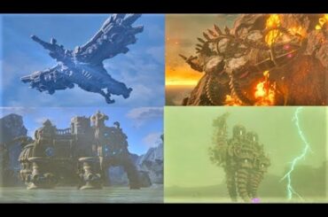 【四体の神獣を解放せよ　メインチャレンジ】 攻略 ゼルダの伝説 ブレスオブザワイルド  "Free the Divine Beasts" BREATH OF THE WILD