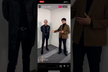 川村壱馬 森崎ウィン 6 from HIGH ＆ LOW THE WORST インスタライブ 12.19