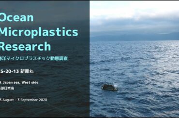 Ocean Microplastics Research 海洋マイクロプラスチック動態調査 / U-Tokyo AORI 東京大学 大気海洋研究所