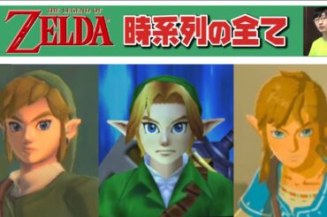 ゼルダの時系列がもっと詳しく分かる動画①【天地創造～時のオカリナ】ハイラル史（ゼルダ史）設定解説