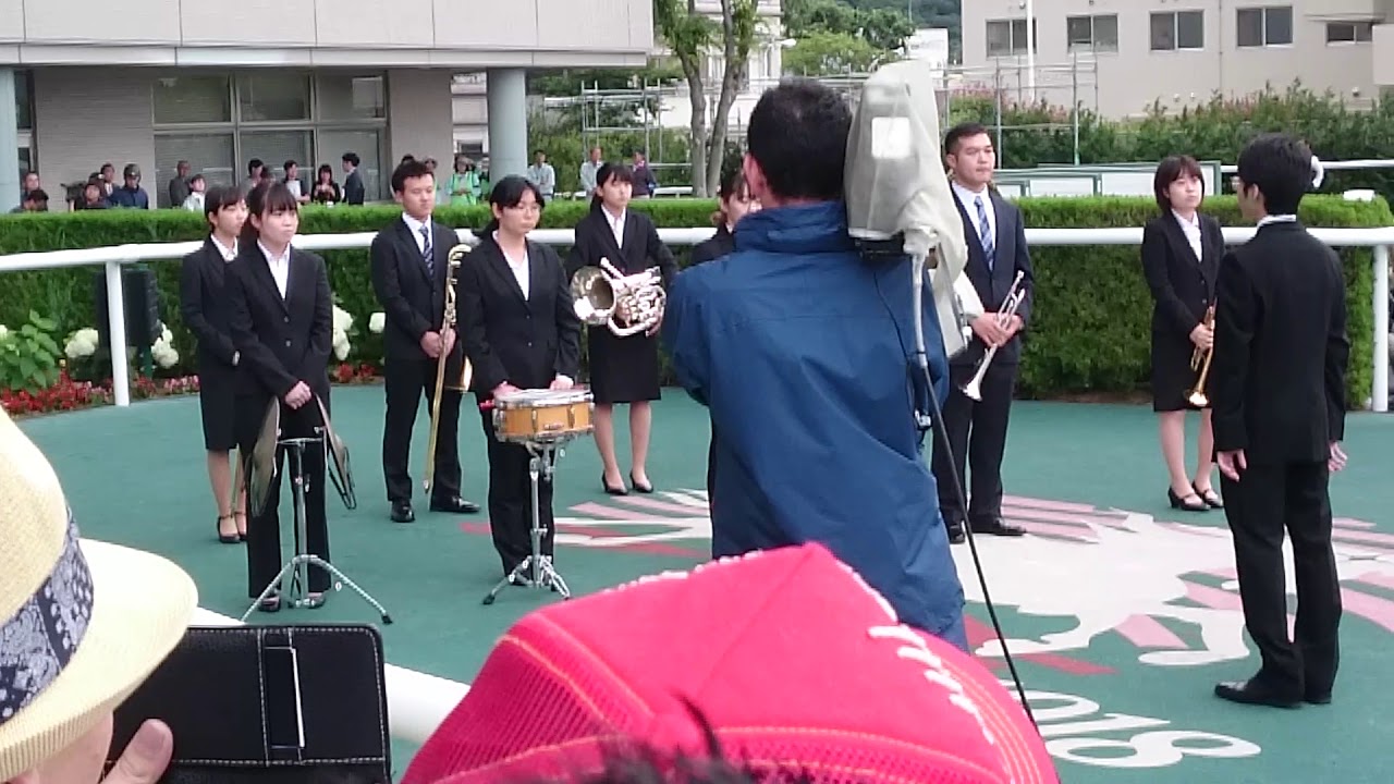 20190707福島競馬場 七夕賞 ファンファーレ