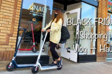 【ロサンゼルス生活Vlog】ブラックフライデー戦利品！最新電動スクーターUNAGI2台買い/BLACK FRIDAY HAUL2020VLOG Unagi Electric Scooter40%OFF