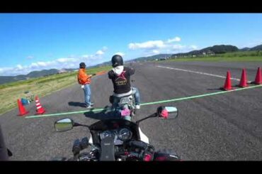【CB400SB】笠岡ふれあい空港　滑走路ＲＵＮ　R2.10.11