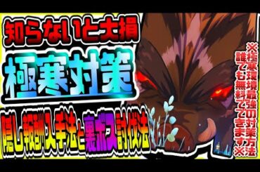 原神 知らないと大損!!新エリアドラゴンスパイン最強の極寒対策に必須の隠し報酬入手法や超貴重素材を落とす隠し裏ボス倒し方まとめ 原神攻略実況