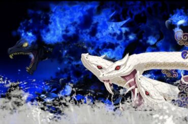 FGO [JP] Vritra/Ibuki Douji [Duo NP] | ヴリトラ/伊吹童子[合体宝具]