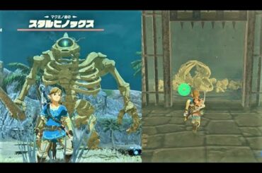 【スタルヒノックス全10体の場所】 攻略 ゼルダの伝説 ブレスオブザワイルド  "All 10 Stalnox Locations" BREATH OF THE WILD BOTW