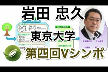岩田 忠久教授（東京大学 ）「今、生分解性プラスチックに求められること！」