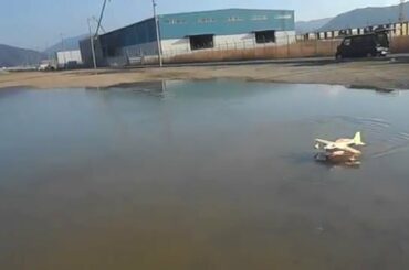 デコパネでスローフライト！2015 12 25 水上機Sbach342