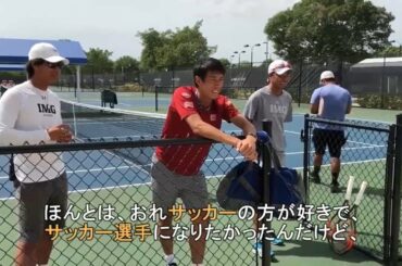楽天オープン2018準優勝！ 錦織圭選手 @IMGアカデミー 短期キャンプ 2018