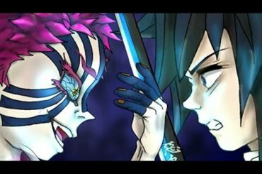 【鬼滅の刃】アニメ2期「冨岡義勇VS猗窩座」無限城編【きめつのやいば・アニメ2期・MAD・映画・無限列車・炎・LiSA・声真似・アフレコ・呪術廻戦・むいむい・ツッコミ・Demon Slayer】