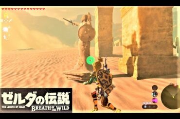 【口を閉ざした剣士 : ほこらチャレンジ　ゲルドの街】 攻略 ゼルダの伝説 ブレスオブザワイルド  "The Silent Swordswomen" BREATH OF THE WILD
