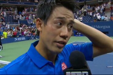 US OPEN 2016 - Kei Nishikori (錦織 圭) d. Andy Murray - Post-Match INTERVIEW