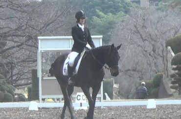全日本学生馬術女子選手権大会2014　佐藤詩織選手