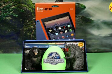 New Amazon Fire HD 10 2017 With Alexa Unboxing & Hands-on Review / Fire HD 10 Tablet Case Turn On