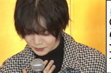 平手友梨奈、胸を押さえるハプニング？　岡田将生＆志尊淳が助け舟　20歳になったら「おでかけ」したい　映画「さんかく窓の外側は夜」大ヒット祈願イベント