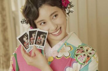 土屋太鳳2021年成人式振袖メイキグ＆メッセージ