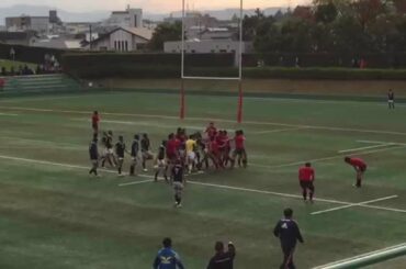 ［第94回高校ラグビー京都予選］同志社 対 伏見工業 ケンカ勃発 試合終了の瞬間