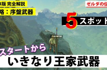 武器攻略｜何度も使える序盤最強のおすすめ回収スポット５つ(効率最強)の集め方を解説