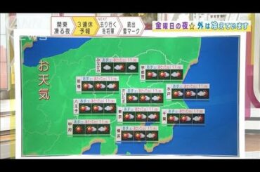 【関東の天気】3連休明け「寒波のち雪予報」(2021年1月8日)