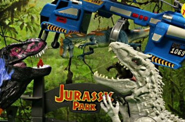 New Animal Planet Elephant Rescue Helicopter Bull T-Rex Vs Allosaurus Jurassic Park Unboxing