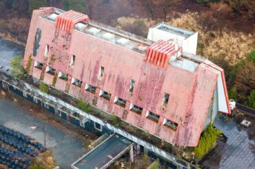 【Drone Japan】4K 阿蘇観光ホテル 廃墟 ドローン空撮, 熊本県 -Aso Kankou Hotel Remains Aerial, Kumamoto.